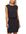 Mini-jurk MASCARPONE met korte omgeslagen kapmouwen