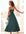 Maxi-jurk van geweven viscose, cut-out op de rug, chiffon stof, zomerjurk