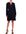 Mini-jurk VIS CREPE SOLID RAGLAN DRESS LS met merklabel