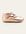 Leather Pram shoes Rose Gold Bunny Baby , Rose Gold Bunny
