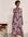 Lavinia Jersey Wrap Dress Alder, Oriental Bird Women , Alder, Oriental Bird