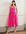 Emily Strapless Midi Dress Pink , Pink