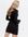 Black Plunge Collared Mini Bodycon Dress New Look