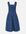 Blue Denim Belted Midi Dress New Look
