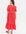 Maternity Red Textured Tiered Midi Dress