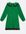 Green Spot Frill Collar Long Sleeve Mini Dress