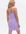 Petite Lilac Textured Strappy Mini Dress New Look