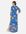 Blue Floral Button Front Tiered Maxi Dress New Look