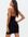 Black Chain Wrap Cut Out Mini Bodycon Dress New Look