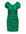 Green Ruched Puff Sleeve Mini Dress New Look