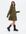 Khaki Frill Collar Tiered Mini Dress New Look
