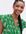 Green Paisley Dip Hem Midi Wrap Dress New Look
