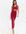 Red Slinky Cut Out Maxi Bodycon Dress