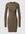 Gebreide jurk met geribde ronde hals, model 'NMSHIP'
