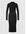 Midi-jurk met ribstructuur, model 'SHINY'