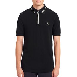 Tipped Placked Polo Heren