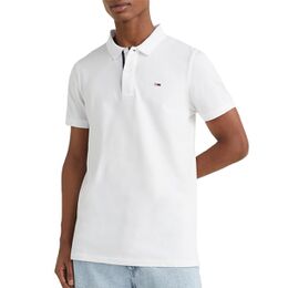 Solid Stretch Polo Heren