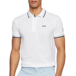 Paddy Curved Logo Polo Heren