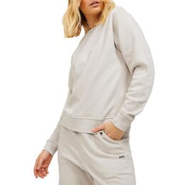 Abbie LS Relaxed Every Brushed Crew Sweater Dames