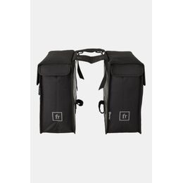 Hybrid Double Bag Large Fietstas Zwart