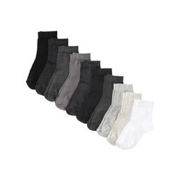 Korte sokken (10 paar) met biologisch katoen
