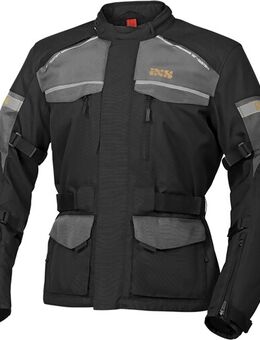 Classic-GTX jacket, Gore-Tex® motorjas heren, Zwart Grijs