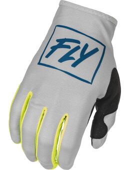 Lite Gloves Grey Teal Hi-Vis XL