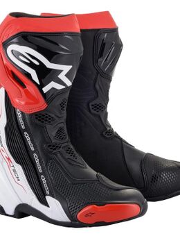 Supertech R 2021 Black White Red Boots 46