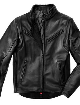 Premium Black Motorcycle Jacket 52