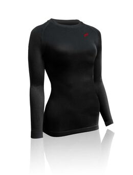 MegaLight 240 Heat Longshirt Woman Zwart XL