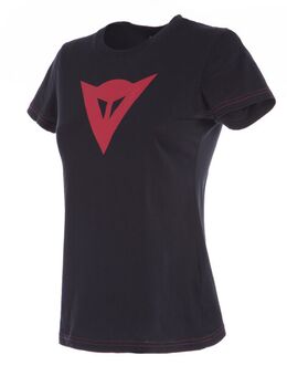 Speed Demon Lady T-Shirt Zwart Rood S