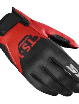 CTS-1 Lady Black Red Motorcycle Gloves M