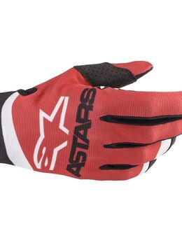 Radar Gloves Red Matt Blue Neon XL