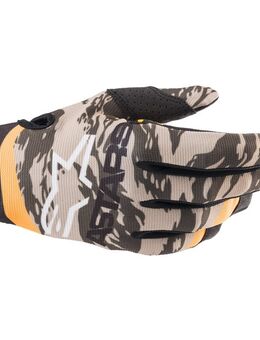 Radar Gloves Military Sand Camo Tangerine XL