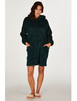Kleid aus Snuggle Fleece Lounge grün