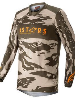 Racer Tactical jersey Camouflage Zandkleurig Oranje
