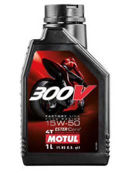 Motorolie 300V 4T SAE 15W-50 FL Road Racing, 100% synthetisch