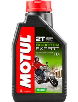 Motorolie Scooter Expert 2T Technosynthese, 1 liter