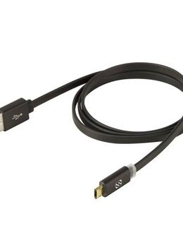 FlatOut™ LED Reversible Micro USB kabel