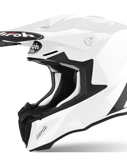 Twist 2.0 Color Motorcross helm, wit, afmeting S
