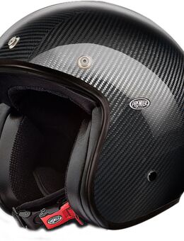 Le Petit Carbon Jet Helmet De Helm van de straal, carbon, afmeting S