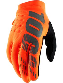 Brisker Junior Gloves Junior handschoenen, oranje, afmeting XL