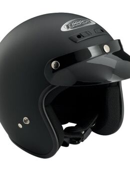 Classic Jet helm, zwart, afmeting XL