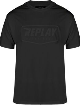 Logo T-shirt, zwart, afmeting 3XL