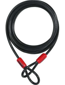 Cobra Stalen kabel, zwart, afmeting 500 cm