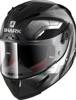 Race-R Pro Carbon Deager Helm, grijs, afmeting XS