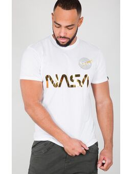 NASA Reflective T-Shirt, wit, afmeting S
