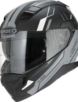 891 Helm, zwart-grijs, afmeting XL
