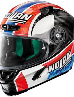 X-803 Ultra Carbon Rins Helm, rood-blauw, afmeting S