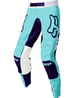 Flexair Mach One Dames Motocross Broek, turquoise, afmeting XS 28 voor vrouw